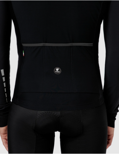 Maglia manica lunga Pissei Monviso nero