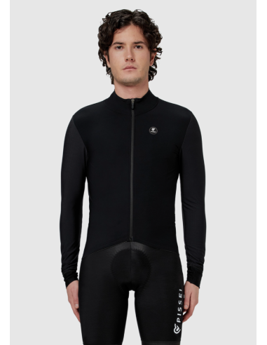 Maglia manica lunga Pissei Monviso nero
