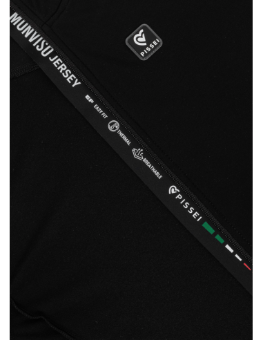 Maglia manica lunga Pissei Monviso nero