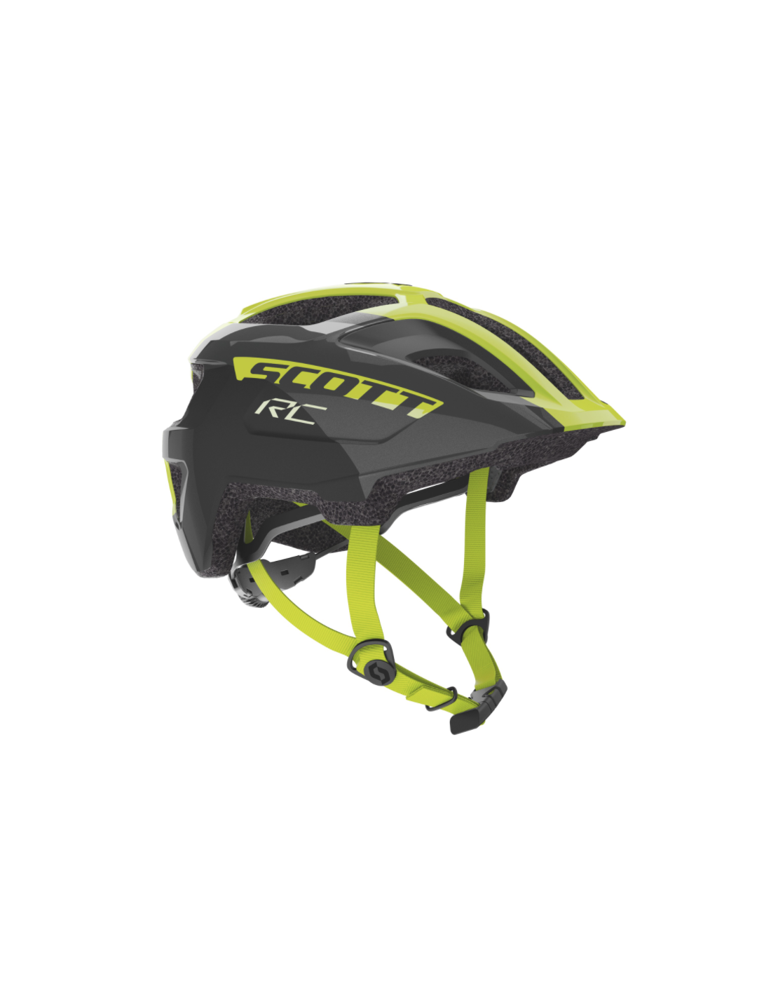 Casco Scott Spunto junior black radium yellow RC 1 size